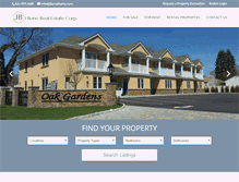 Tablet Screenshot of jbonorealty.com